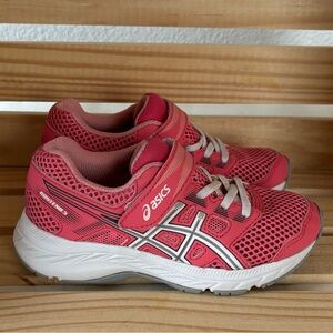 ASICS Kids Running Shoes Size K11 Pink/White